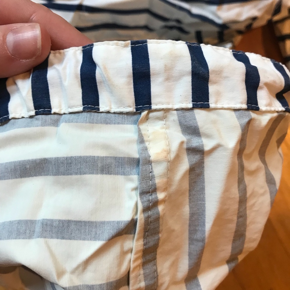 Old Navy Striped Hooded Pullover Windbreaker - Picture 6 of 6